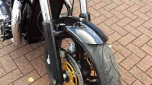 Short Thunderbird Front Fender from Triumph Custom Parts